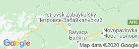 Petrovsk Zabaykal'skiy map